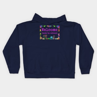 Welcome Back To School Elementary Teachers Kids Hoodie